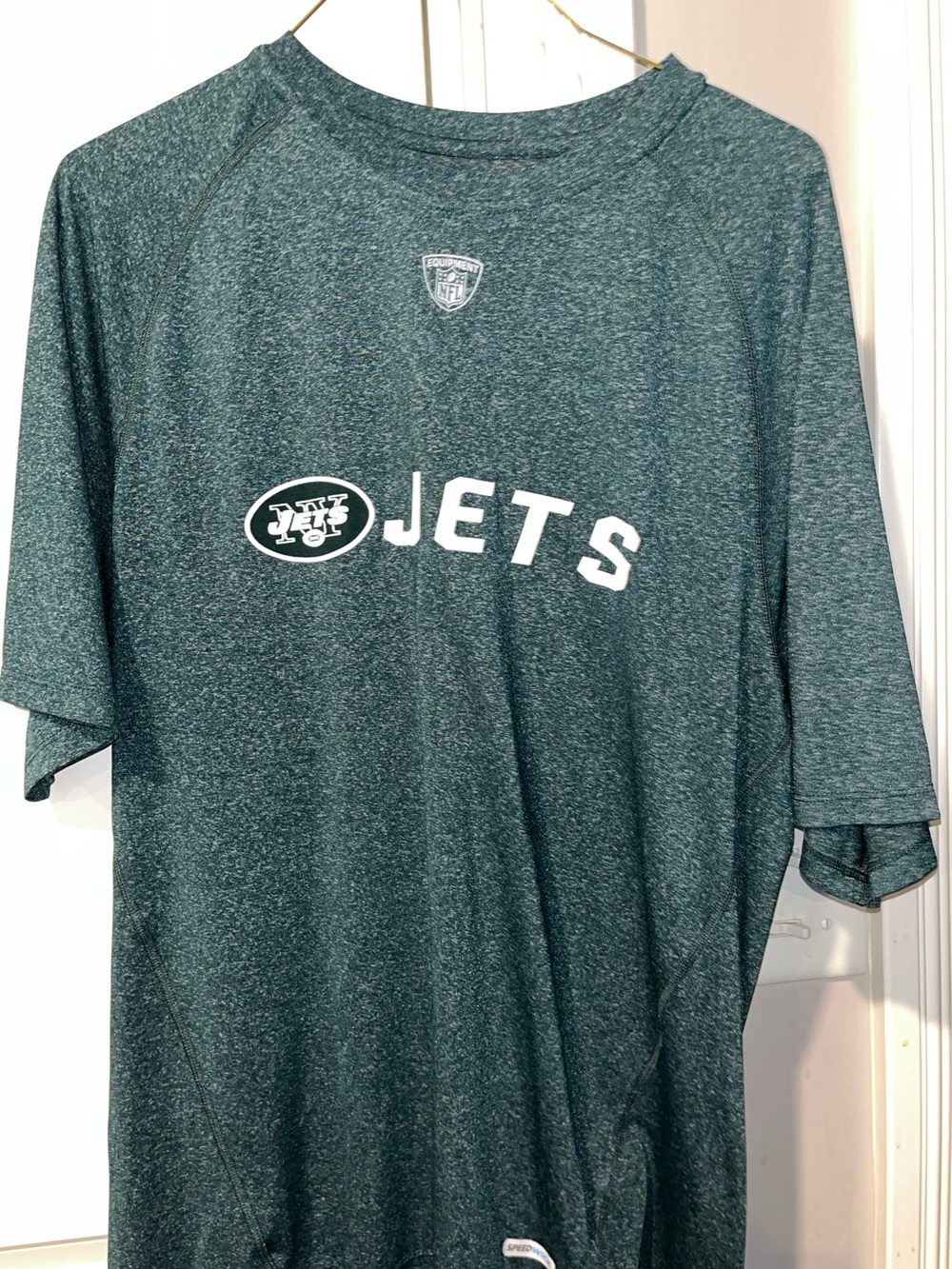 Reebok New York Jets NFL Athletic T-Shirt Long Sleeves M